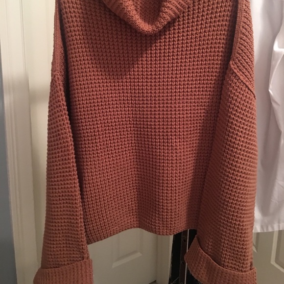 Free People Sweaters - Free People oversized - cuffed sweater. Cinnamon